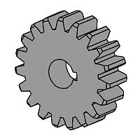 Шестерня RTO.22-F